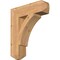 Ekena Millwork Thorton Craftsman Smooth Bracket, Western Red Cedar, 5 1/2"W x 22"D x 26"H BKT06X22X26THR04SWR - alternate 1